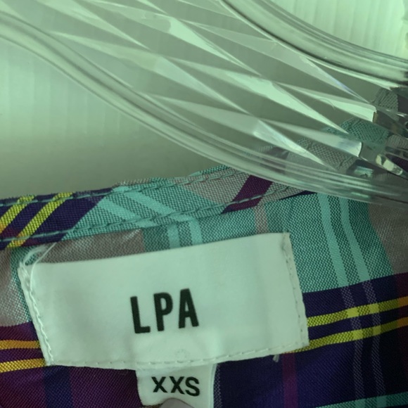 LPA plaid silk dress - Picture 5 of 5